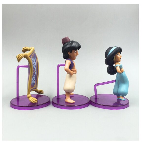 Aladdin Jasmine Figure with Genie Lamp, 9pcs Charaters Inspired by Aladdin movie - Picture 4 of 8